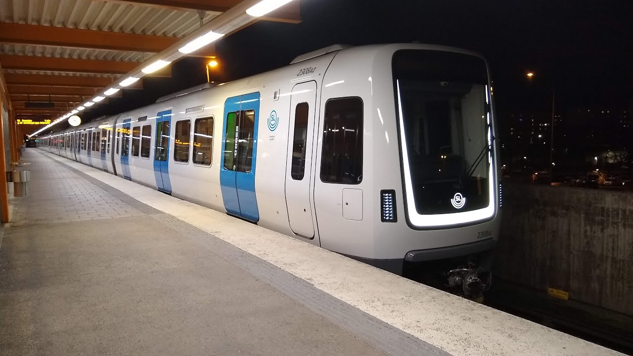 C30 tunnelbana i Norsborg och Sätra