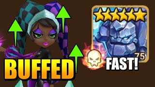 *Buffed* Luna Is Finally AMAZING For Giants Abyss Hard In Summoners War! by SeanB 39,853 views 1 month ago 10 minutes, 58 seconds