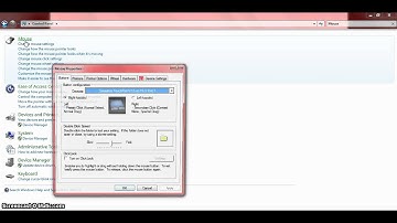 Locate your mouse pointer when you press CTRL