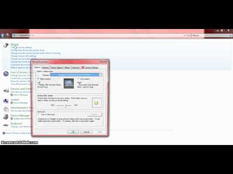 Locate your mouse pointer when you press CTRL