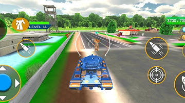 Army bus Robot Transfrom Game 2023- Robot Dinosaur Games #05- Android Game play