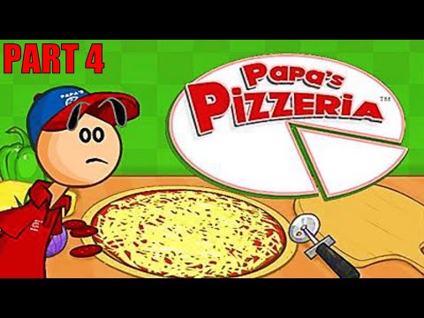 Part 4, PAPA'S PIZZERIA 🇮🇹🍕, Day 6, #fyp #viral #papalouiegames