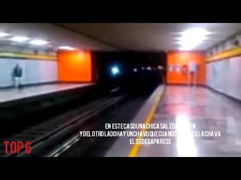 Los 3 fantasmas captados en cámara del metro