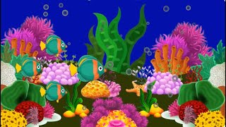 Lullabу and Calming Undersea Animation ? Soothing fishes animation -baby sleeping ? Baby sleep music