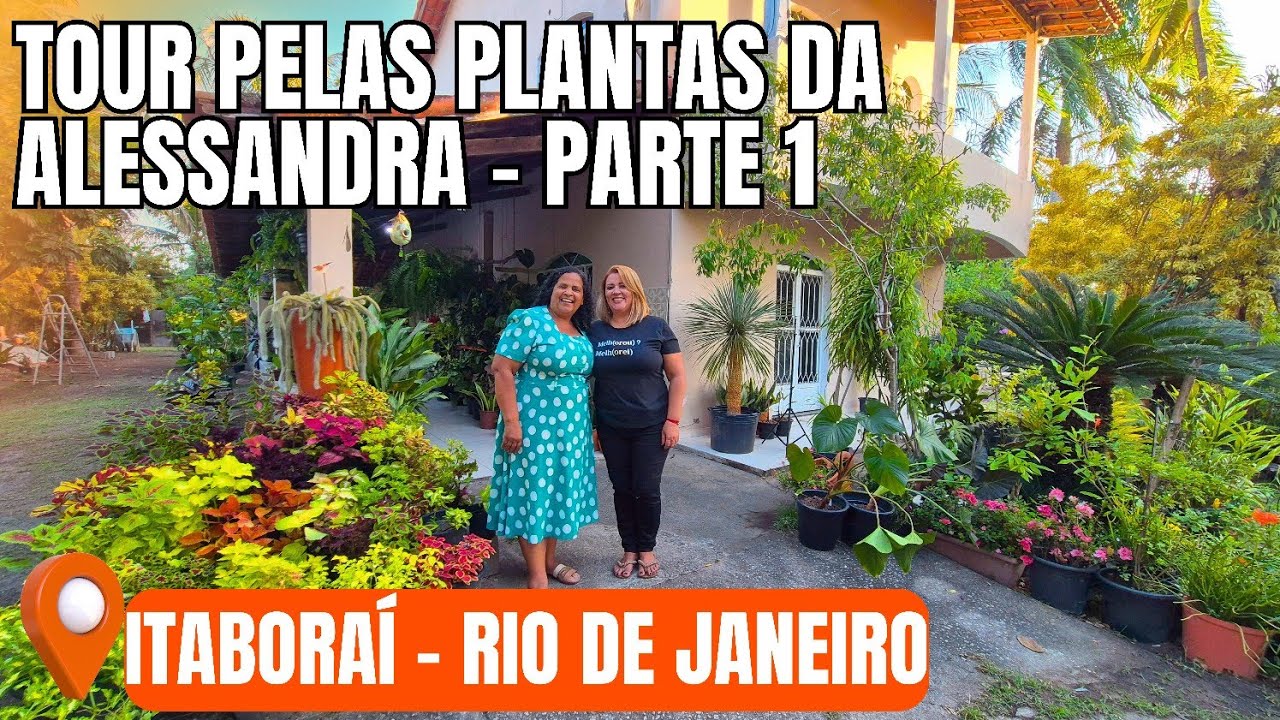 TOUR NO JARDIM ENCANTADO DA ALESSANDRA: MILHARES DE PLANTAS EM UMA CHÁCARA | PLANTAS RARAS | DICAS