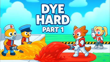 🎨 Dye Hard - Color War Walkthrough Part 1 | Mobile Gameplay (Android/iOS)