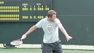 Mardy Fish Slow Motion Forehand