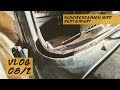 Scheibenrahmen schweißen und verzinnen Mercedes LA911 | VLOG 08/2