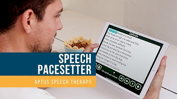 Speech Pacesetter App - Speech Pacing Therapy for Dysarthria Treatment by Aptus Speech Therapy