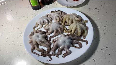 Осьминог беби самый вкусный