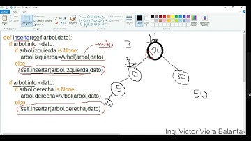 Insertar en un Árbol Binario en Python