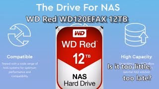 WD Red 12TB Drive Available - WD120EFAX - YouTube
