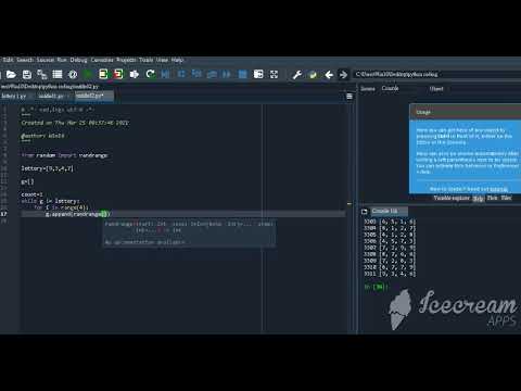 find lottery number(target number) using random randrange (python) while , for