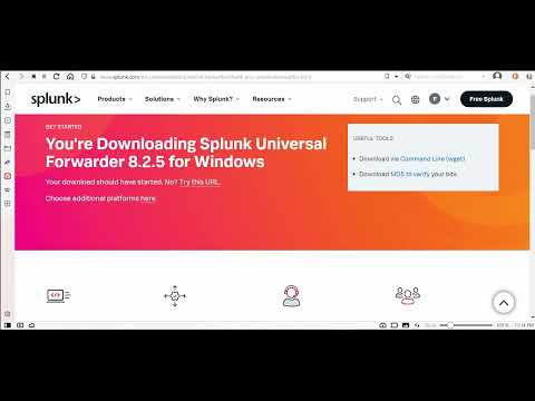 Install and Configure Splunk universal forwarder for windows 2022