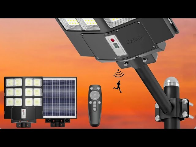 Farola solar potente, farola led 200W - Tienda Soultek