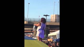 Stephanie Mills performs "Feel The Fire" at African American Festival