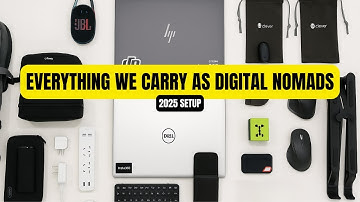 Digital Nomad Gear Guide 2025 | Everything You Actually Need