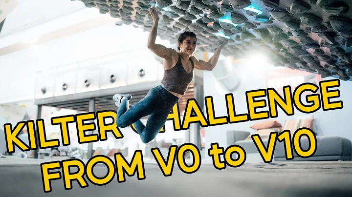 Same Boulder From 0° to 70° on the Kilter Board