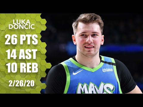 Luka Doncic records 26-point triple-double in Mavs vs. Spurs | 2019-20 NBA Highlights