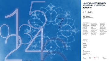 Parameter spaces in complex dynamics and related topics - 27 maggio 2024
