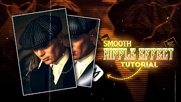 How To Do Ripple effect Edit Like Ae ..Capcut..!! Tutorial