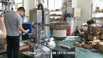 Semi Automatic Sealant Cartridge Filling Capping Machine + 200L Press Material Machine Running Video