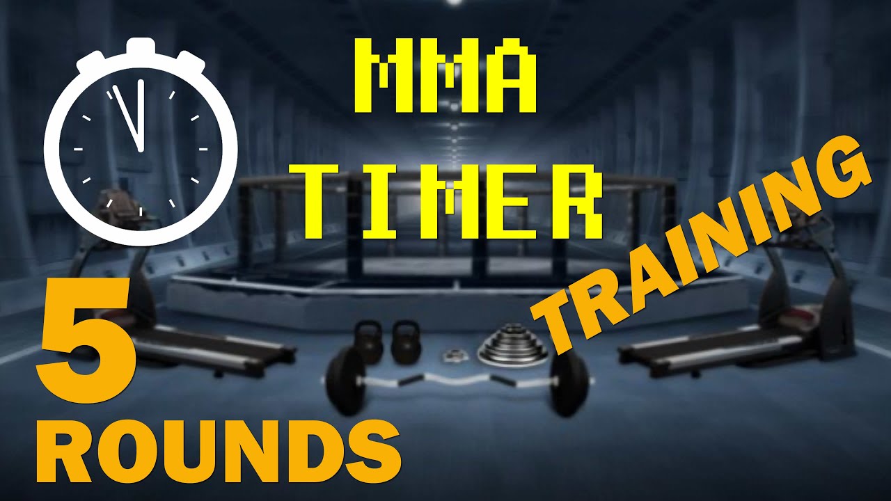 🔴🟡 🟢 5 Rounds de MMA 👊 Cronómetro de entrenamiento ⏰ 5 x 5 min ▶️ 1 min Breaks 🔥