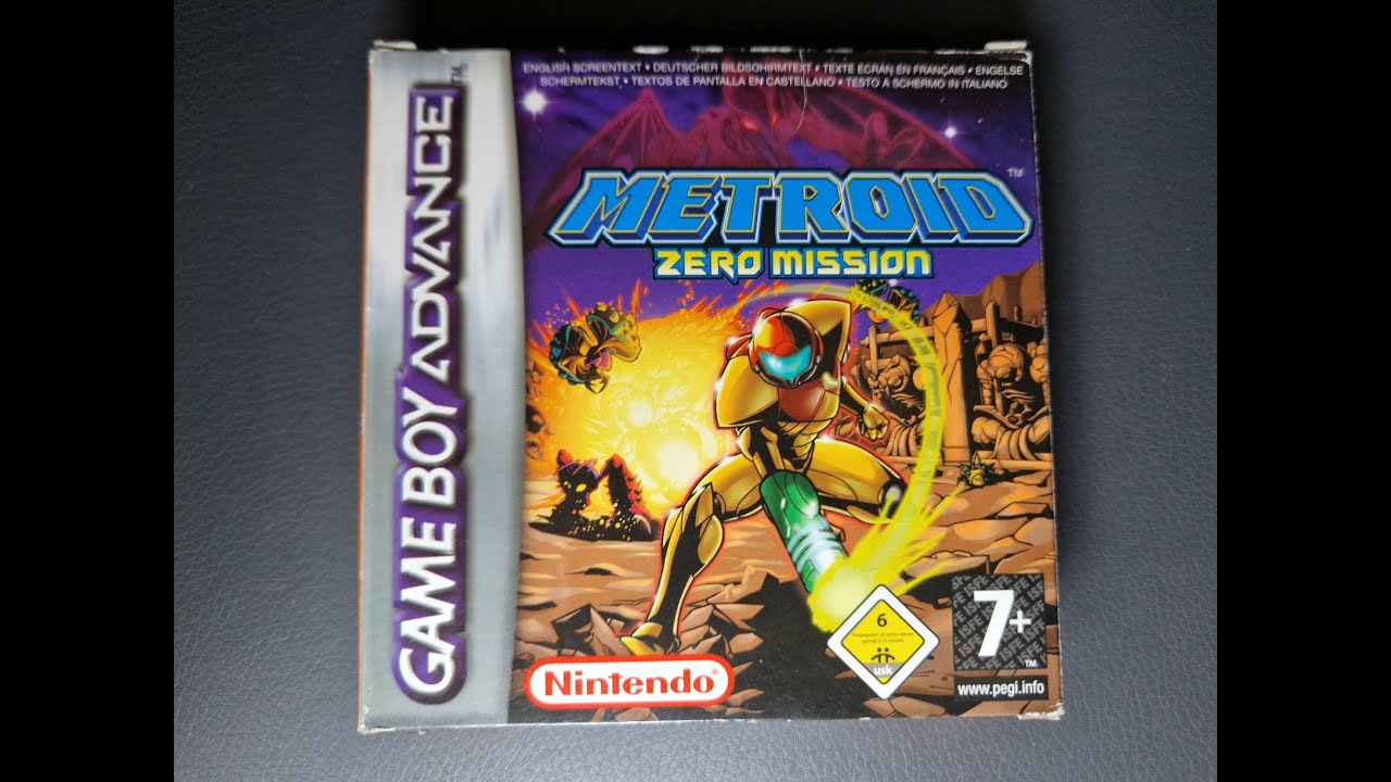 Metroid Zero Mission Sur GBA – Complet, Bon état, Version Française
