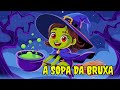 A Sopa da Bruxa Zuzu 🍵✨ | Música Infantil | Brincadeira para Crianças | Gabi e Morango