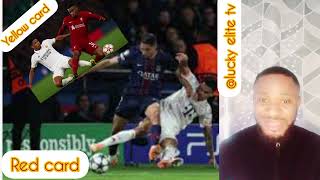 Champions League Fans Furious Over Referee Decisions Luis Diaz Red Card #ucl #halamadrid #psg