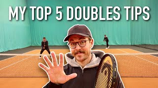 My Top 5 Doubles Tips #tennis