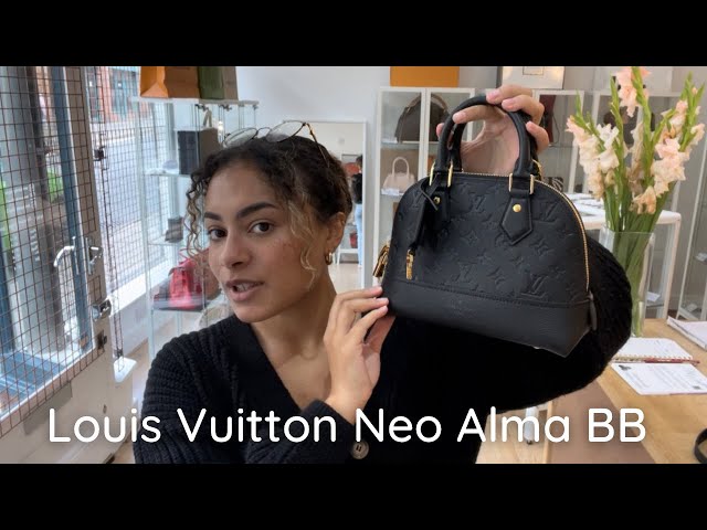 Louis Vuitton ALMA BB MONOGRAM // UNBOXING & REVIEW ♡ 