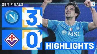 NAPOLI-FIORENTINA 3-0 | HIGHLIGHTS | Napoli are through to the final | EA SPORTS FC Supercup 2023\/24
