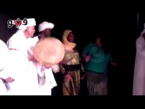سيدة تشعل حفل نوبانور بالرقص على انغام النوبة