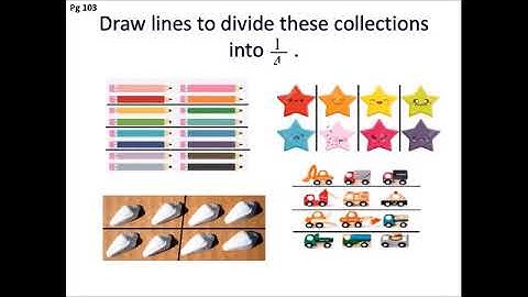 Class 3 Math Video 11b Fractions Countdown page no  100 , 101 , 103 , 104 , 106 to 109  answers