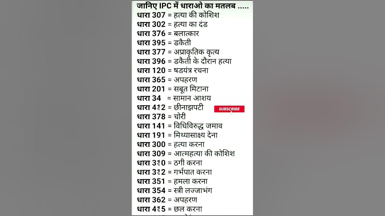 ipc-dhara-ka-matlab-ipc-dhara-in-hindi-youtube
