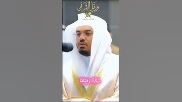 الشيخ ياسر الدوسري | سورة الفرقان {62-65} #اكسبلور #المصحف