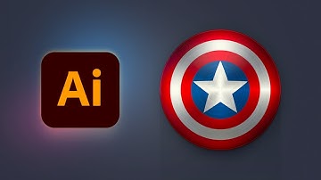 Create the Captain America Shield Icon in Adobe Illustrator