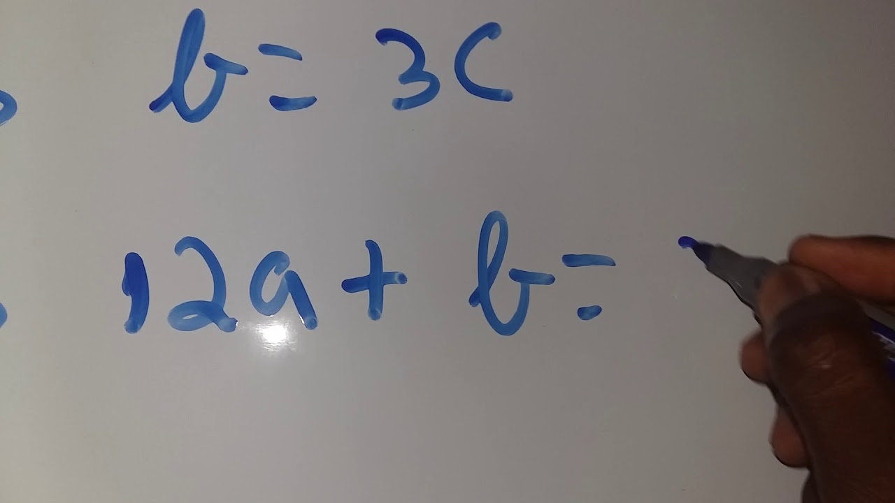 Acerto de equação pelo método Algébrico - YouTube