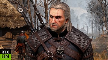 [1620pDLDSR] Modded NextGen Witcher 3 Gameplay Video At 2025 [RTX On]