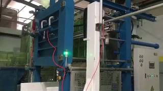 Almega EPS molding machine for Radiant Floor Heating Board