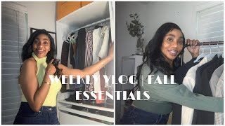 FALL ESSENTIAL PIECES!!!  BLAZERS!! (EXPRESS) (H&M) WEEKLY VLOG