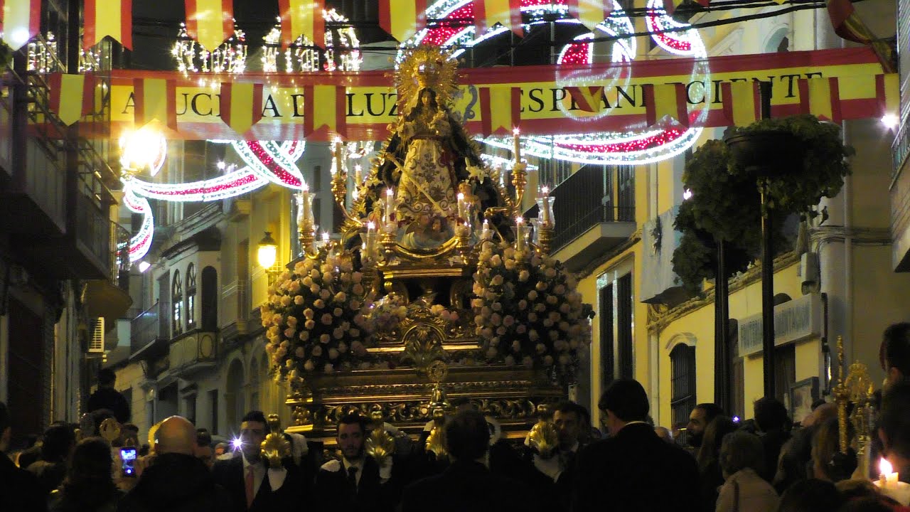 Procesión de la Inmaculada Concepción  Puente Genil 2018