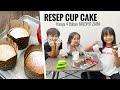 Resep Cup Cake Enak hanya 4 Bahan Favorit Zara Cute | Ft. Susu Cimory UHT Tayo