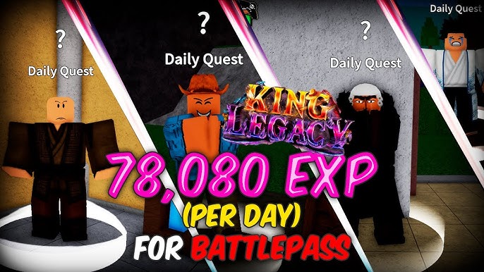 LOCATION OF ALL DAILY QUEST AND HOW TO COMPLETE! KING'S LEGACY (KING'S  PIECE) 