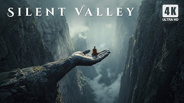 Silent Valley - Calming Ethereal Ambient Music - Healing Meditation Ambience (4K)