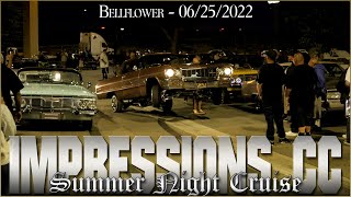 Lowrider Cruise Night in Bellflower CA 06/25/2022