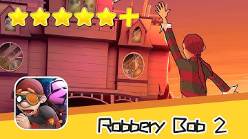 Robbery Bob 2 Hauntington Level 19 20 Green Screen Bob MAXED OUT! Walkthrough New Game Plus Recommen