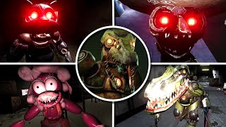 CASE 2 Animatronics Survival: Episode 4 - All Jumpscares + Creepy Moments (Showcase)