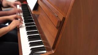 Video thumbnail of "Martha Mier - Straw hat strut - Piano duet"